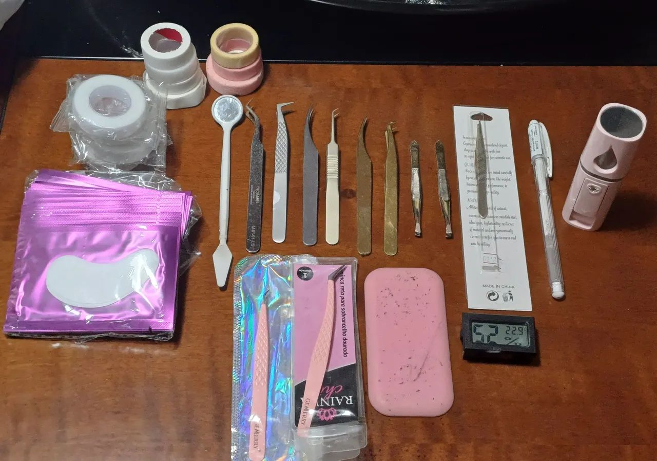 Kit de Extensão de Cílios (Lash Designer) - Treino e Atendimento - Foto 3