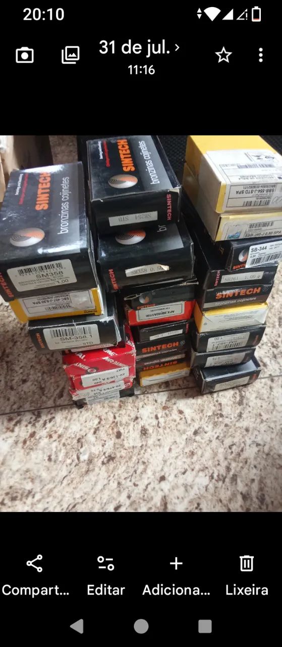 Lote de peças para oficina mecânica  - Foto 2