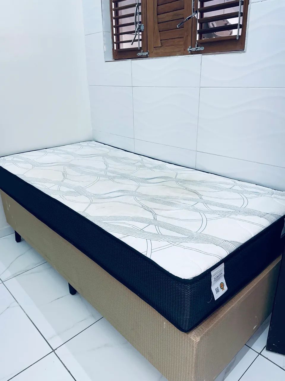 cama de solteiro plumatex 