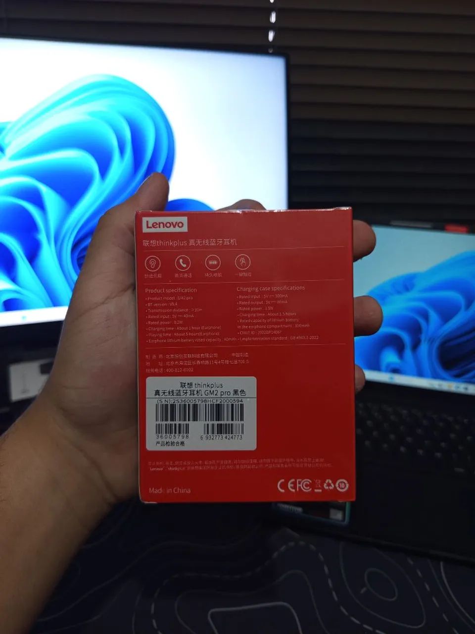 Fone Bluetooth GM2 Pro ( Novo, Lacrado ) - Foto 2