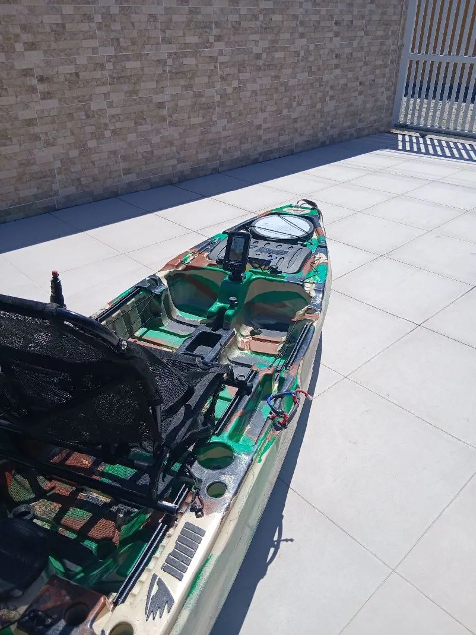 Caiaque Airon motorizado com sonar  - Foto 4