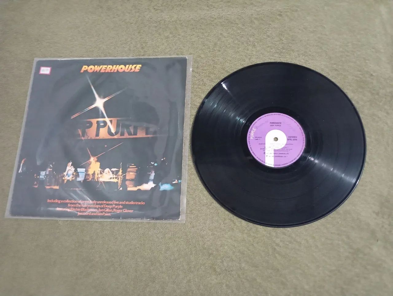 Lp Disco Vinil DEEP PURPLE - Powerhouse- 