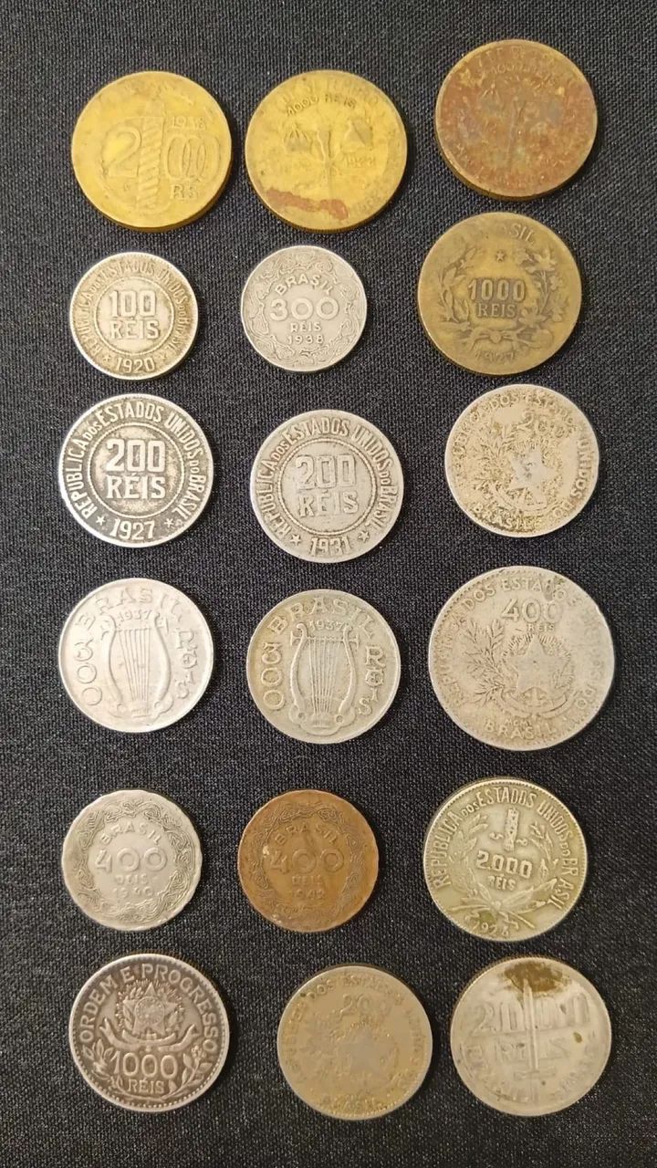 Moedas antigas