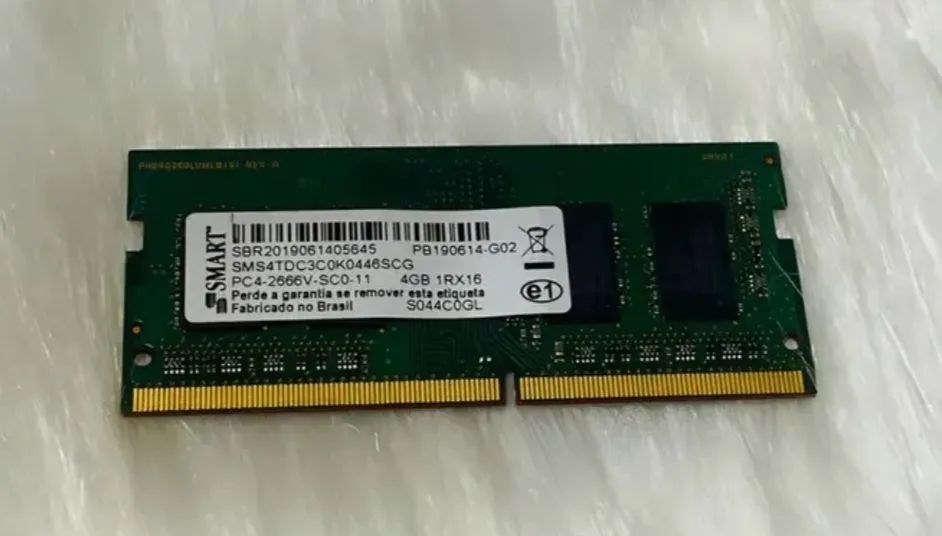 Memória RAM Notebook DDR4 4GB 2666mhz