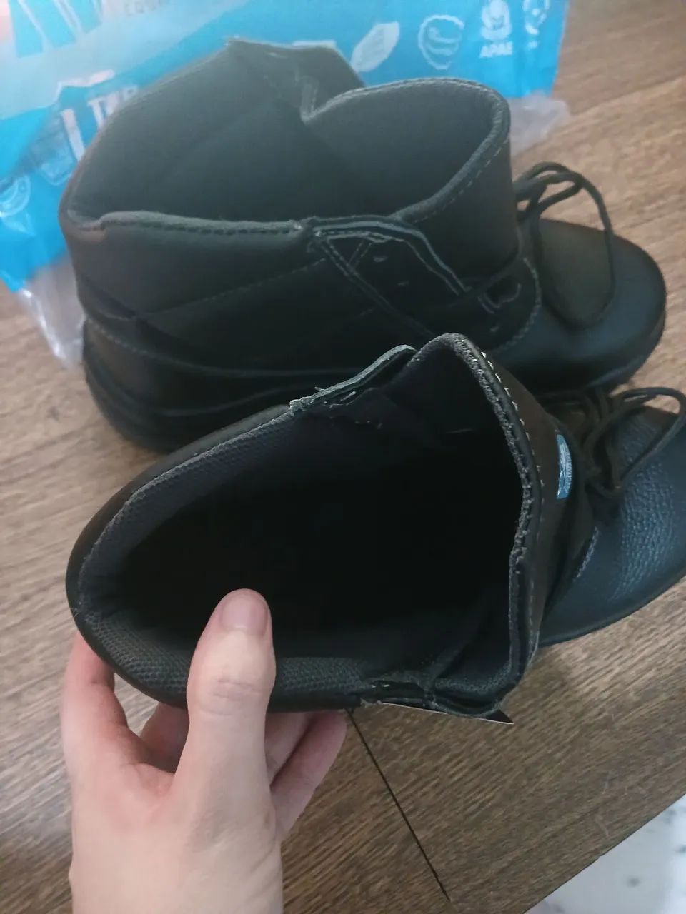 Bota Marluvas com bico de aço  - Foto 3