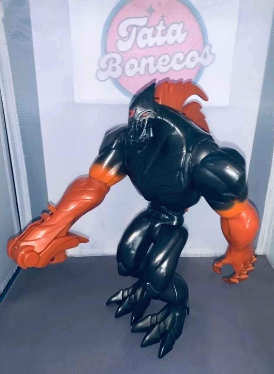 boneco elementor metal usado Max steel 30 cm