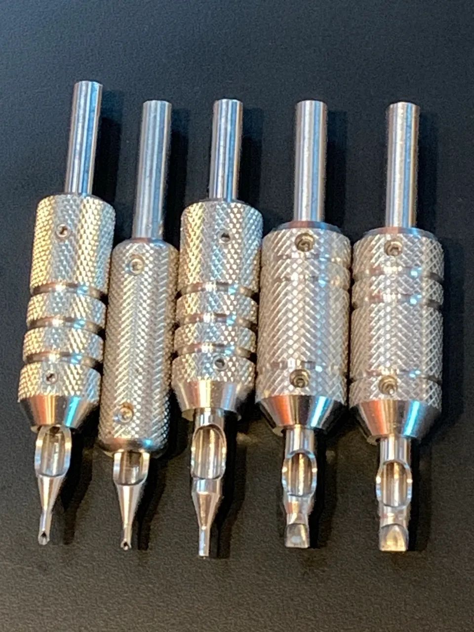5 Ponteiras aço inox grip 25 mm - Foto 4