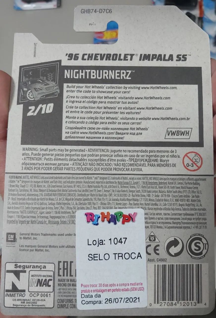 Chevrolet Impala SS Hot Wheels 96 - Foto 2