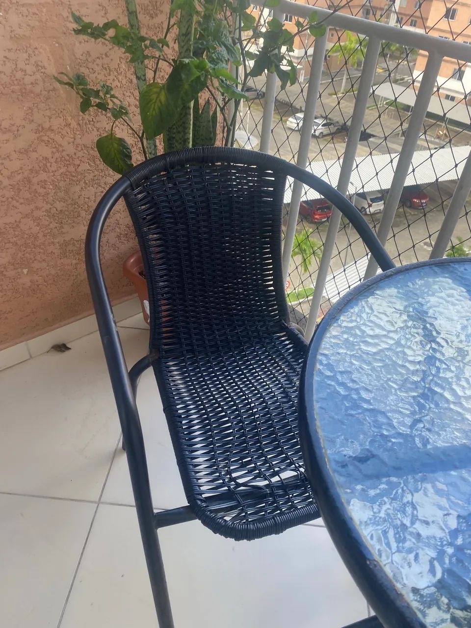 Conjunto mesa varanda/ jardim 