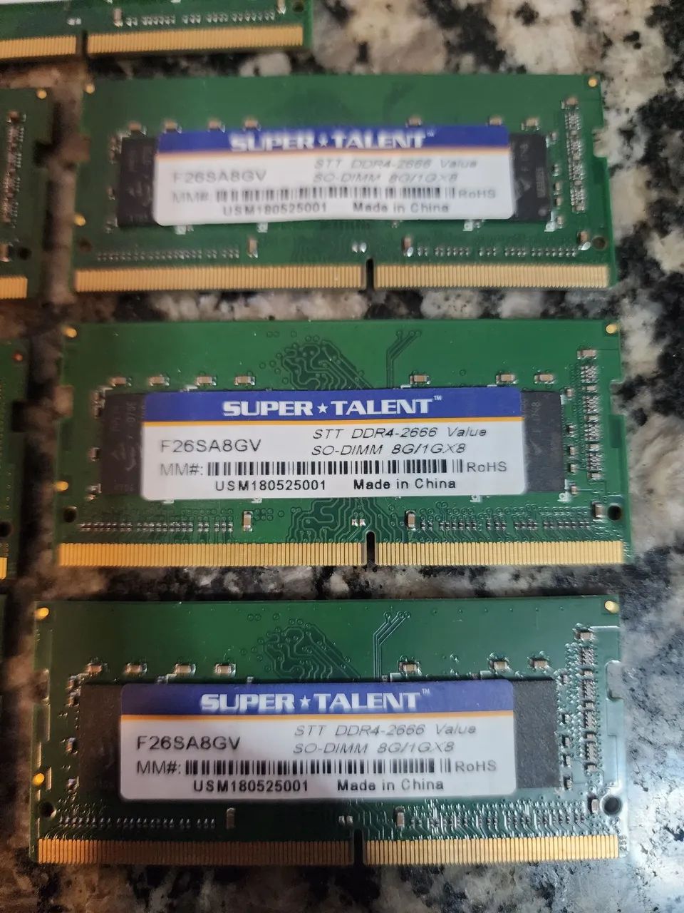 7x 8gb ddr4 notebook - Foto 2