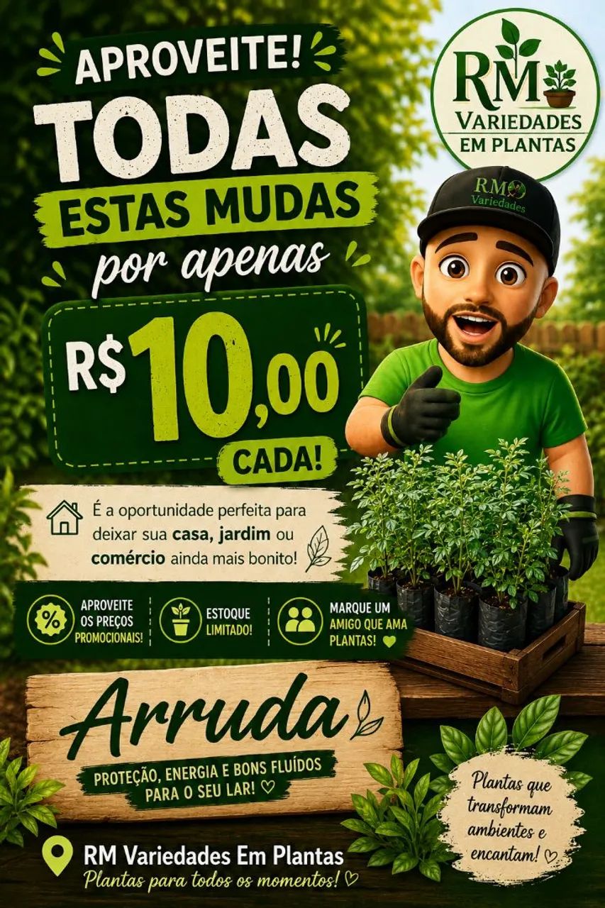 Arruda mudas