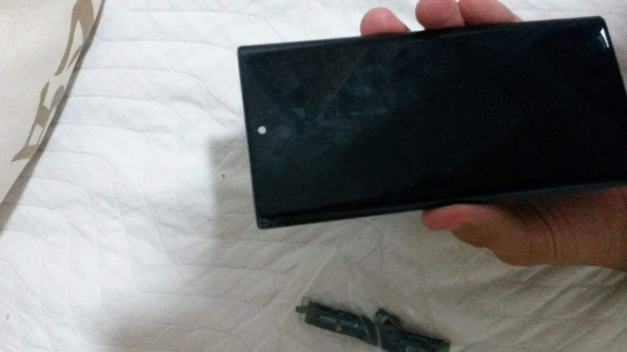 Galaxy Note 10 (Sucata / Peças) - Tela AMOLED Original Funcionando
