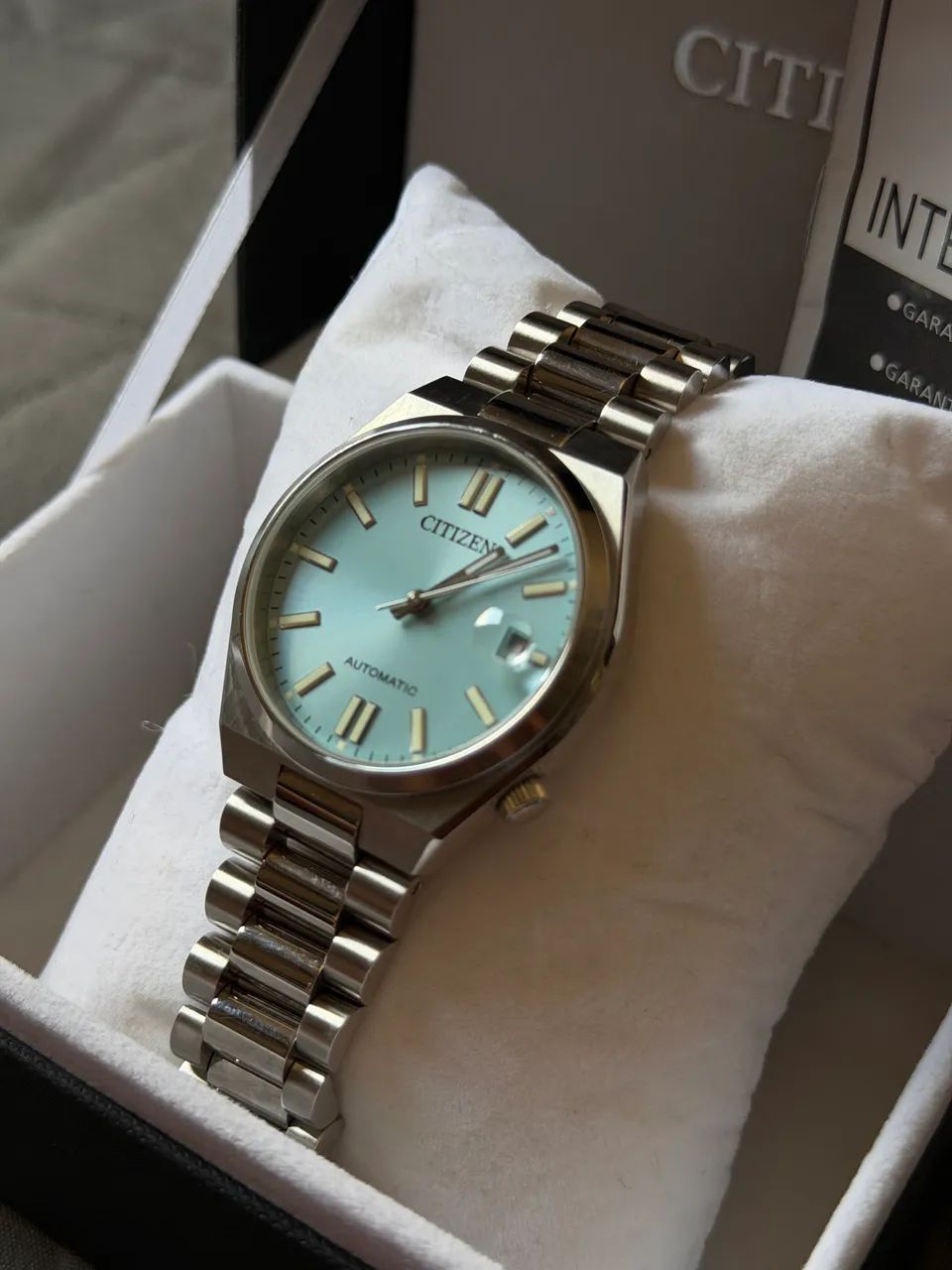 Relógio Citizen Tsuyosa 37mm Tiffany - Foto 3