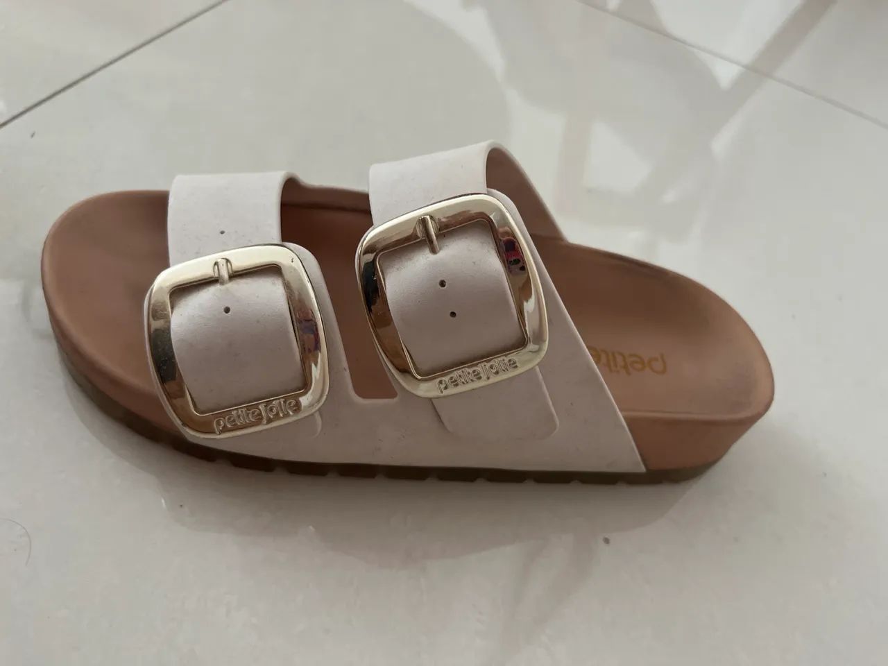 Chinelo Branco Petite Jolie  - Foto 5