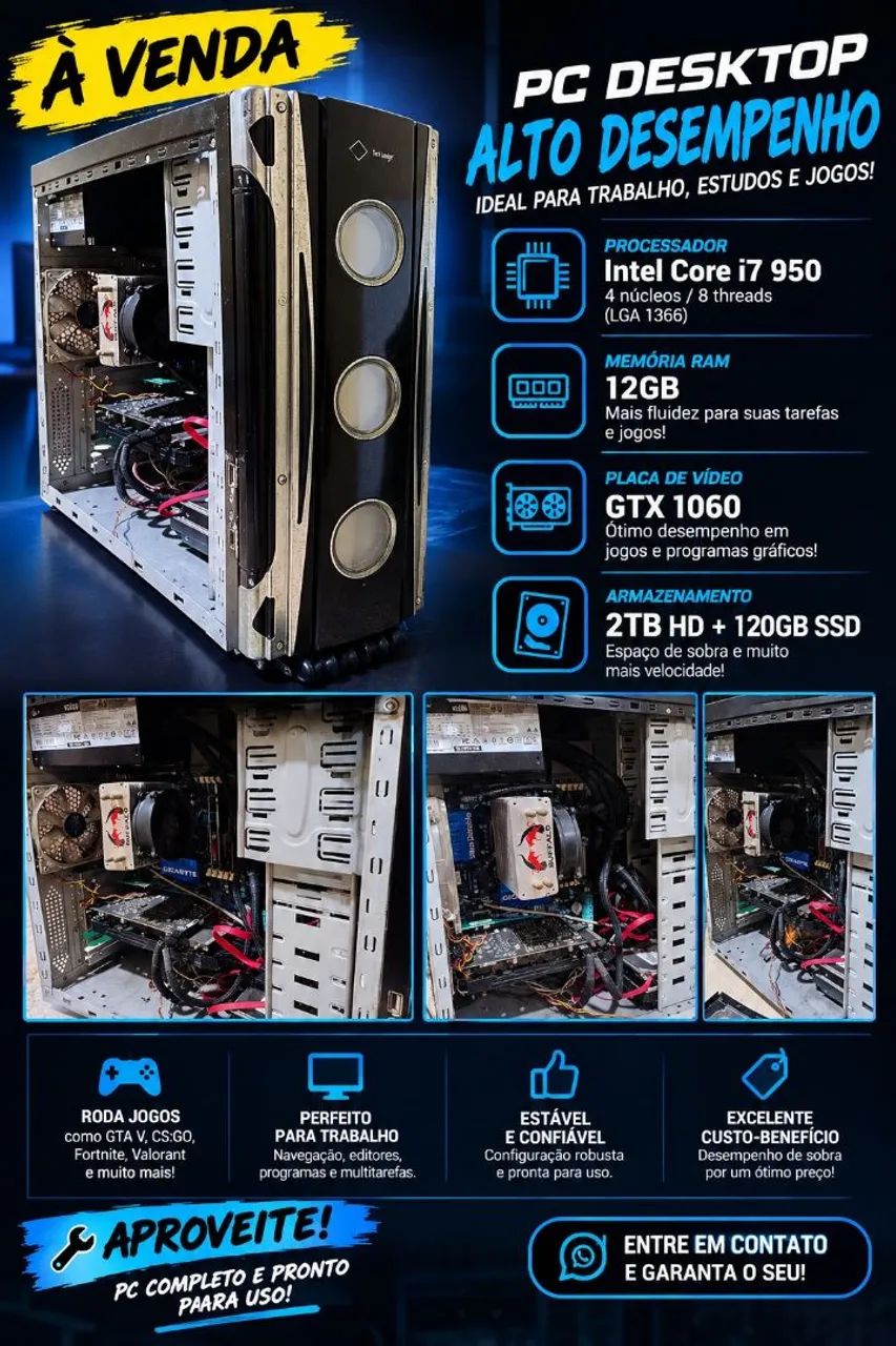 Computador alto desempenho 