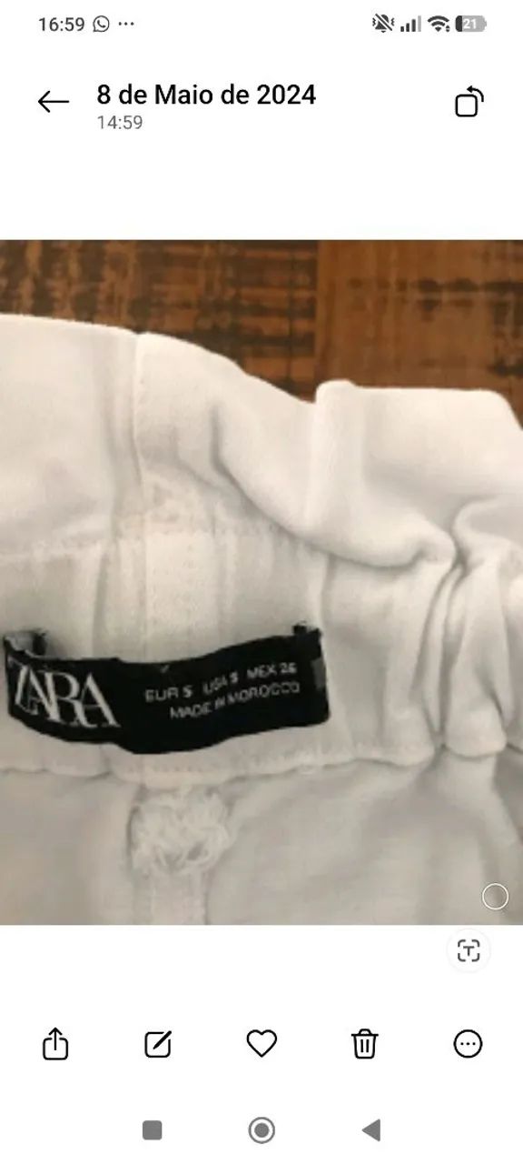 Short/bermuda da Zara  - Foto 4