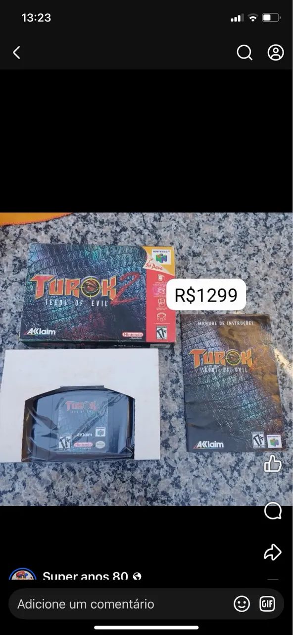 Jogo de 64 Turok