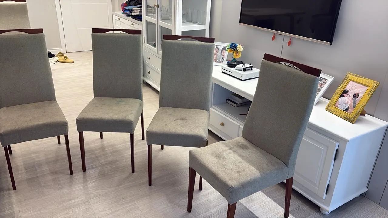 Mesa madeira e vidro - oportunidade  - Foto 2