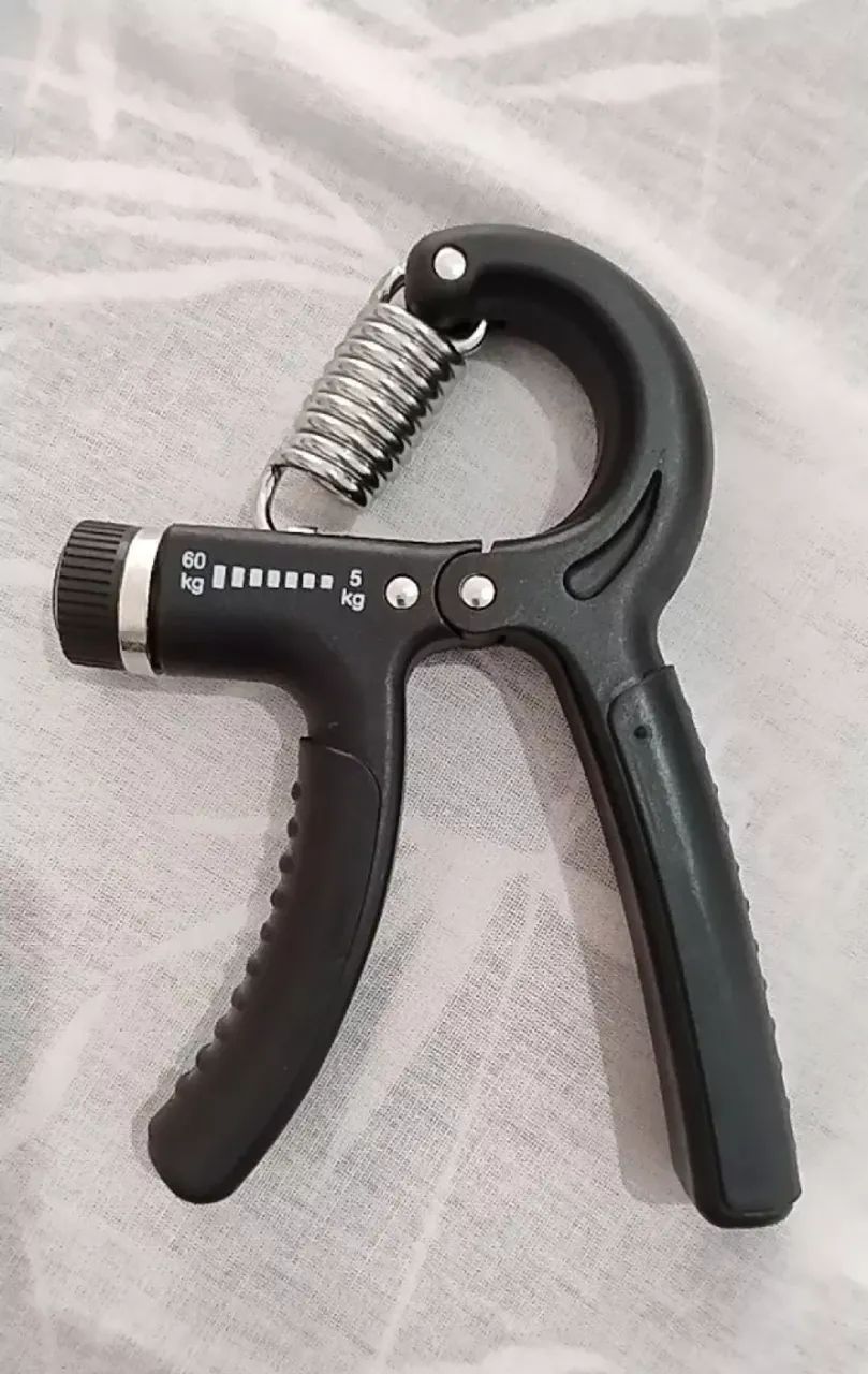 Hand Grip Flexor De Punho Com Mola Ajustável Antebraço Mãos - Foto 4