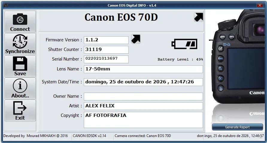 Canon 70D - Foto 5