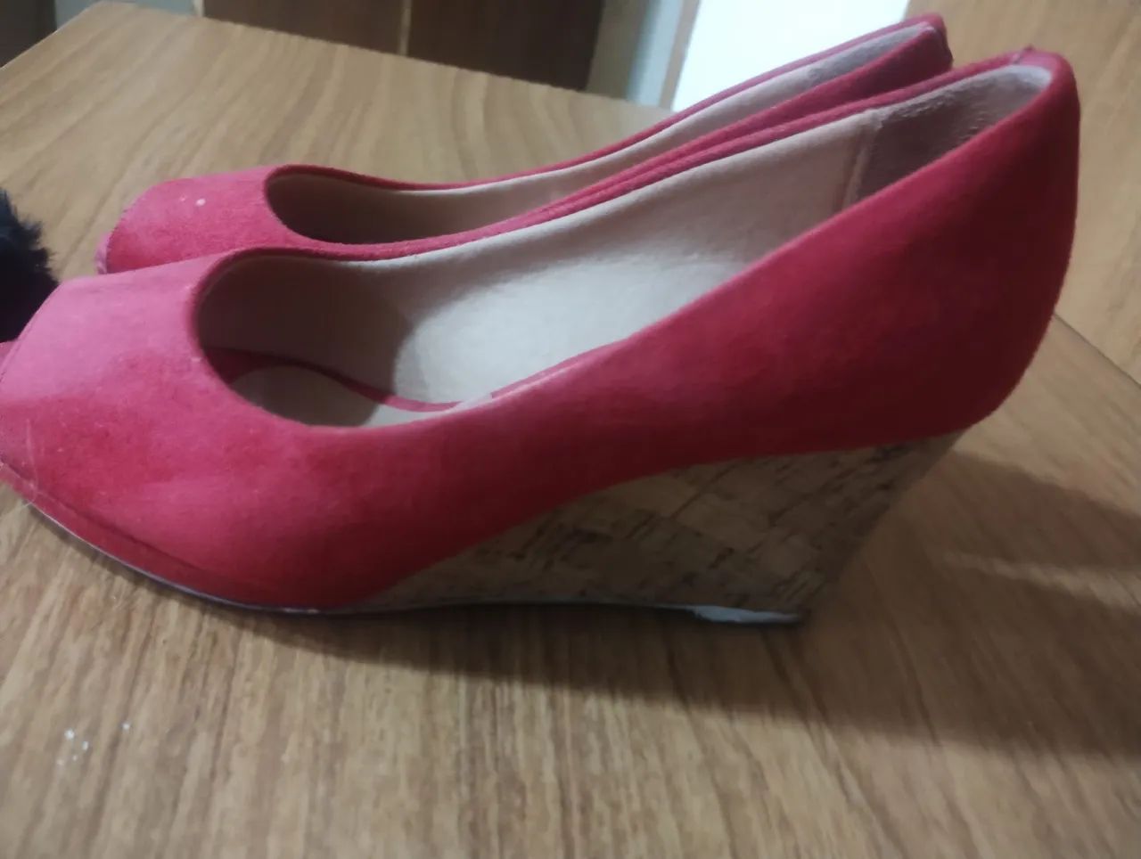 Scarpin vermelho lindo - Foto 2