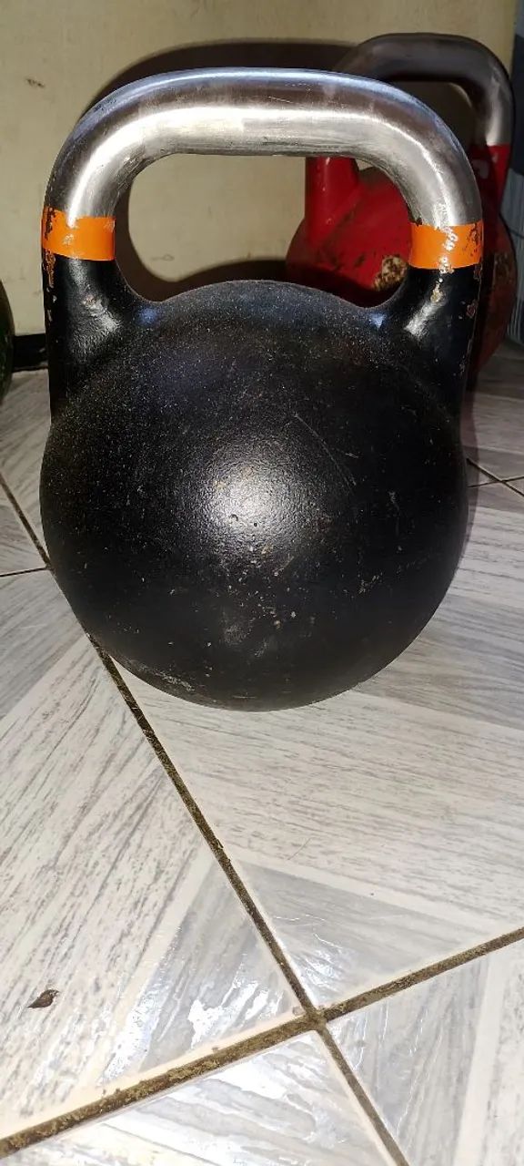 Kettlebell D1Fitness 28kg - Foto 2