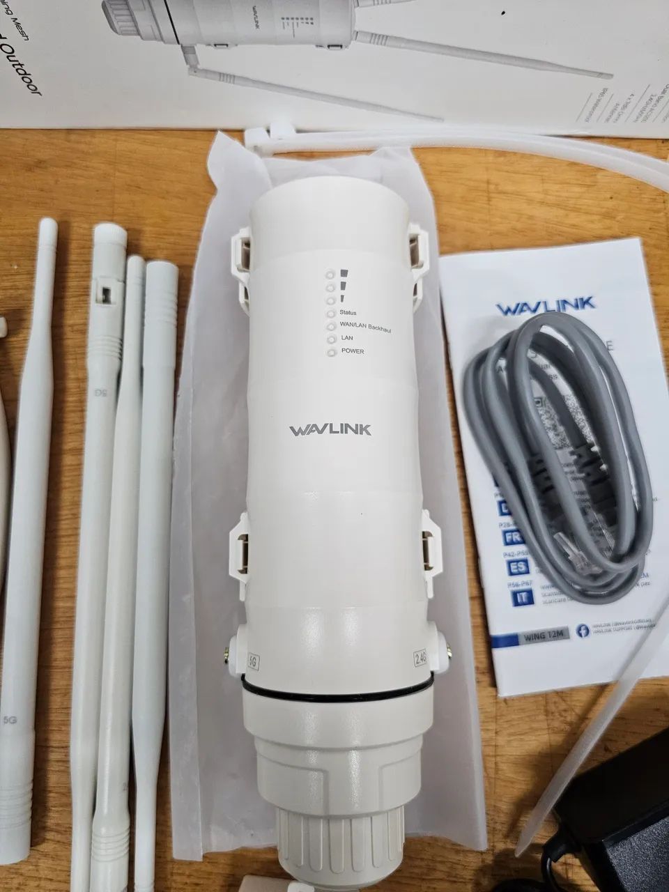 ACCESS POINT WIFI EXTERNO WAVLINK AC1200  - Foto 6