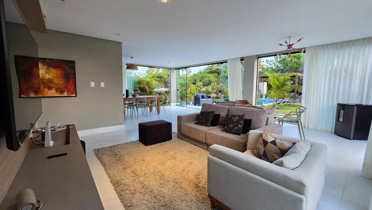 Maravilhosa casa Duplex, Nova, 5 suítes, excelente Acabamento, Mobiliada, Costa do Sauípe, - Foto 4