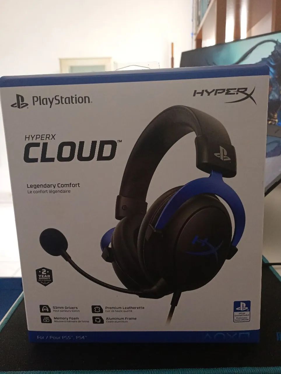 Headset Hyperx PS4 e PS5
