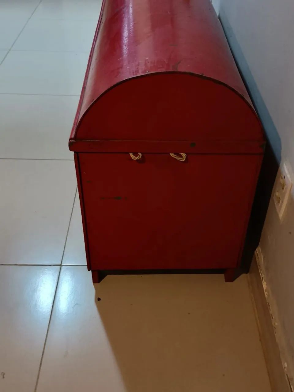 Promoção , vendo esse baú de madeira. - Foto 2
