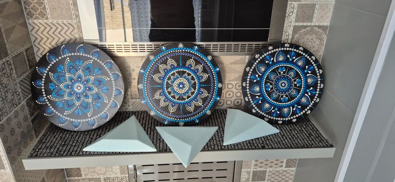 CONJUNTO ENFEITE DE PAREDE