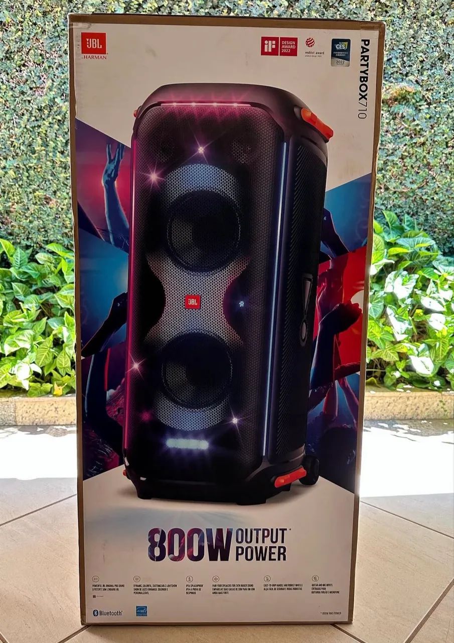 Jbl Partybox 710 nova lacrada com nota fiscal 
