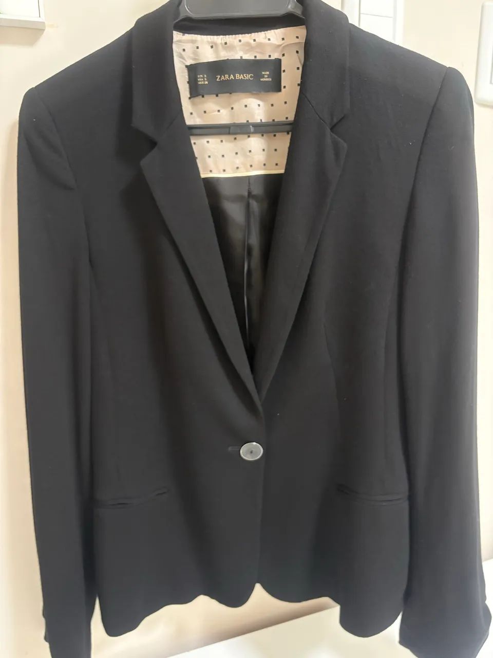 Blazer Zara Tam P cor preta - Foto 2