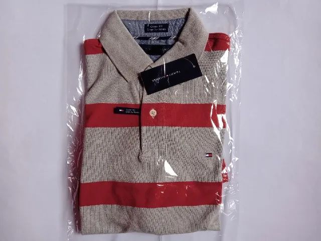 Camisa Polo Tommy Hilfiger Custom Fit Tam P - Foto 2