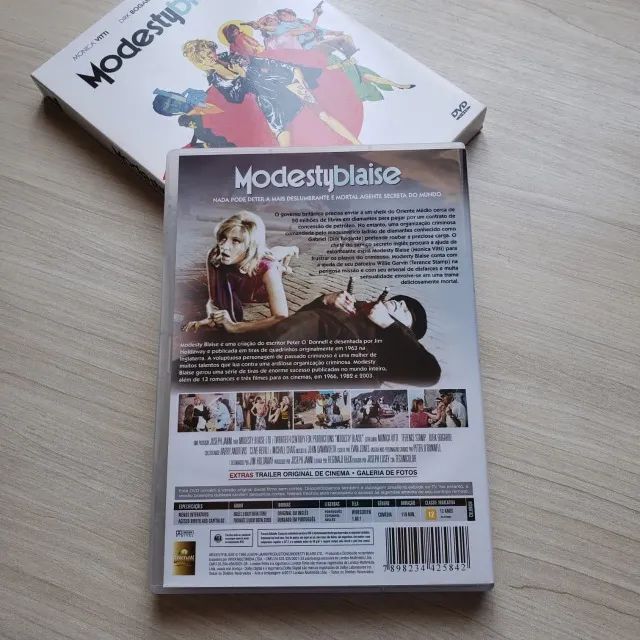 DVD Modesty Blaise (Com Luva) - Foto 4