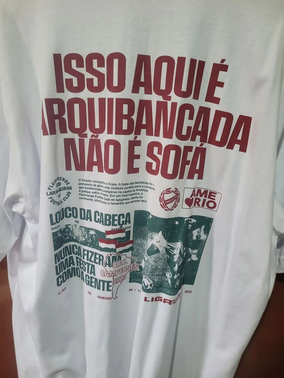 Camisa Flu liga retrô - Foto 4