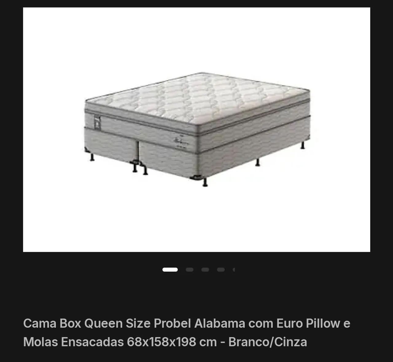 Cama mais colchão  - Foto 2