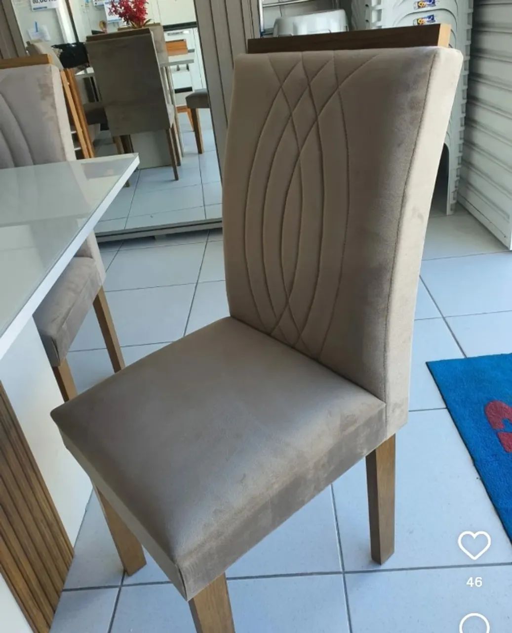 Mesa de jantar Doha com 4 lugares  - Foto 2