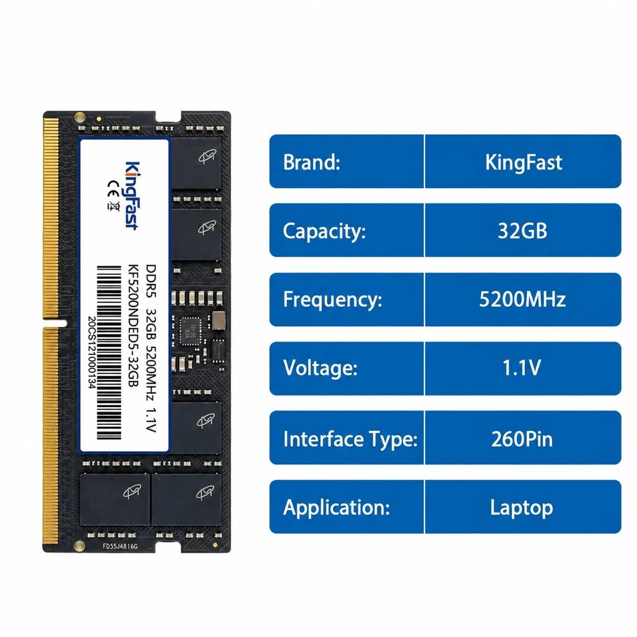 MEMÓRIA RAM DDR5 32GB 5200MHz - Foto 2