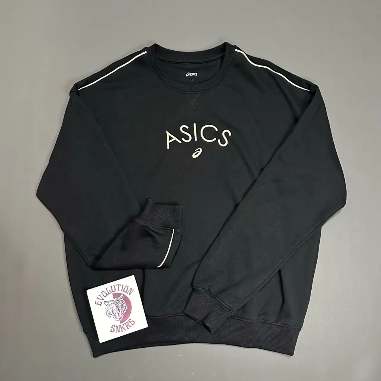 Blusão Moletom Asics Retro 