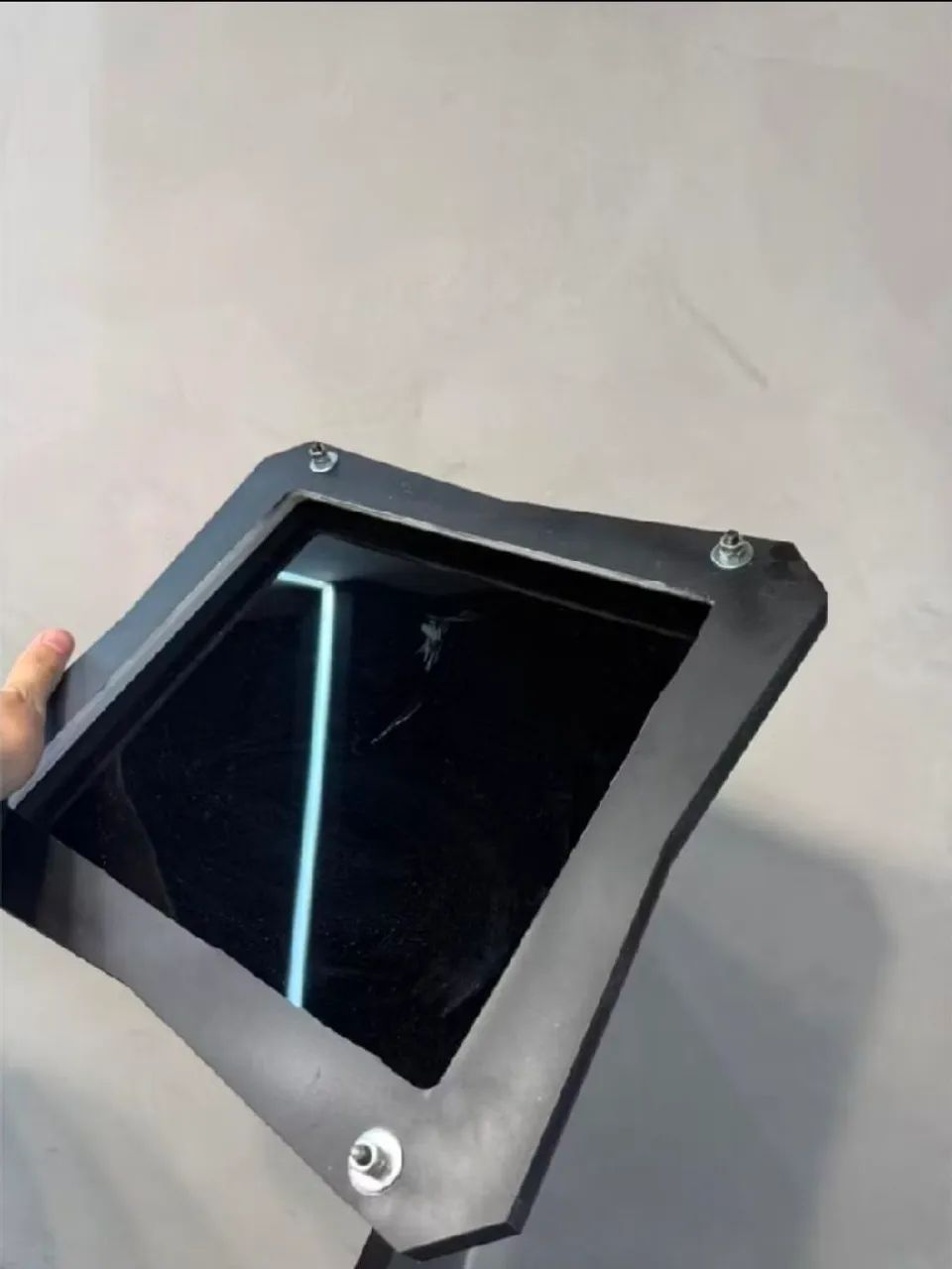 Case Starlink Mini preto. Obs: "SEM OS ÍMÃS" - Foto 2
