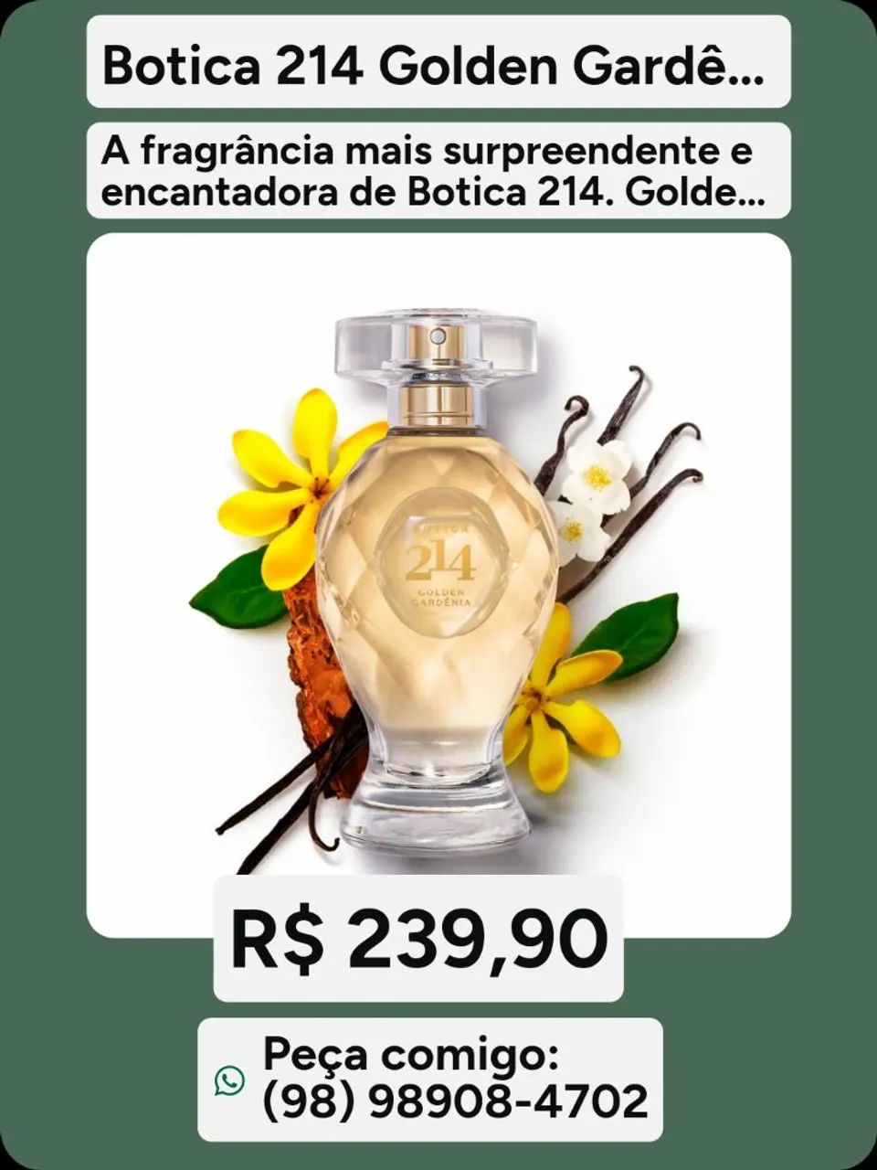 Perfumaria feminina