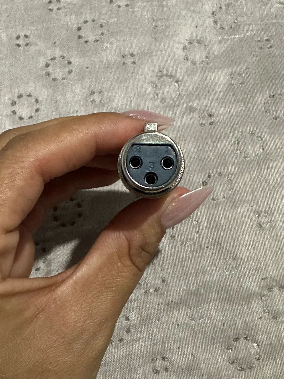 Adaptador de áudio XLR para P10 - Foto 3