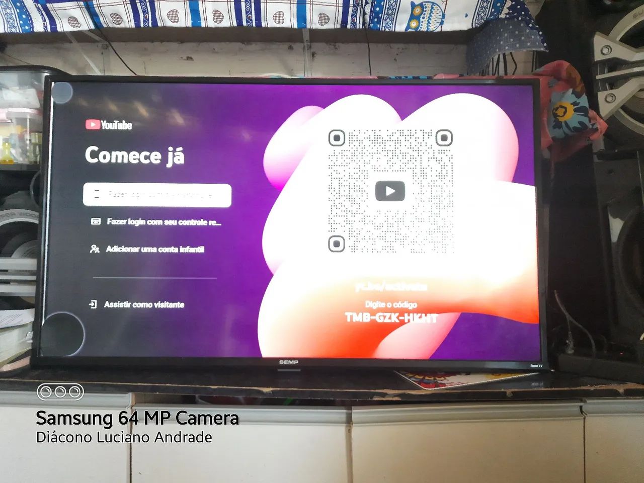 Smartv Semp 43 polegadas funcionando  - Foto 4