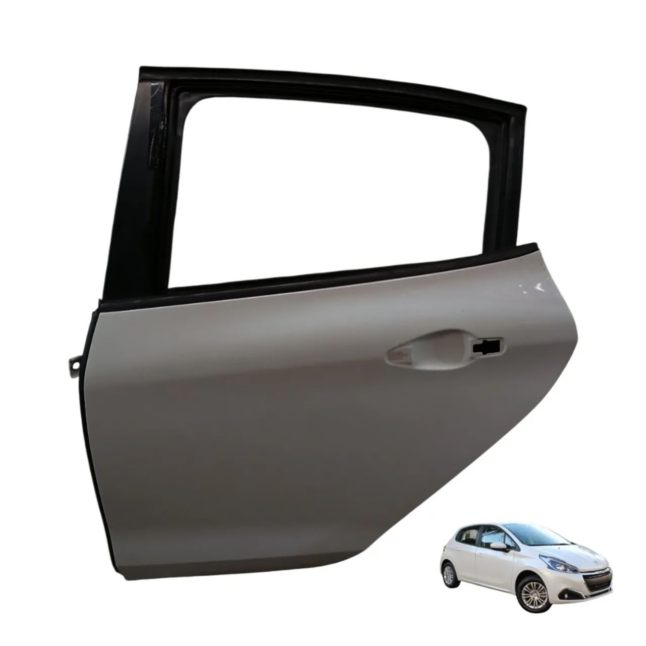 Porta traseira esquerda Peugeot 208 allure 1.6  2017 2018 