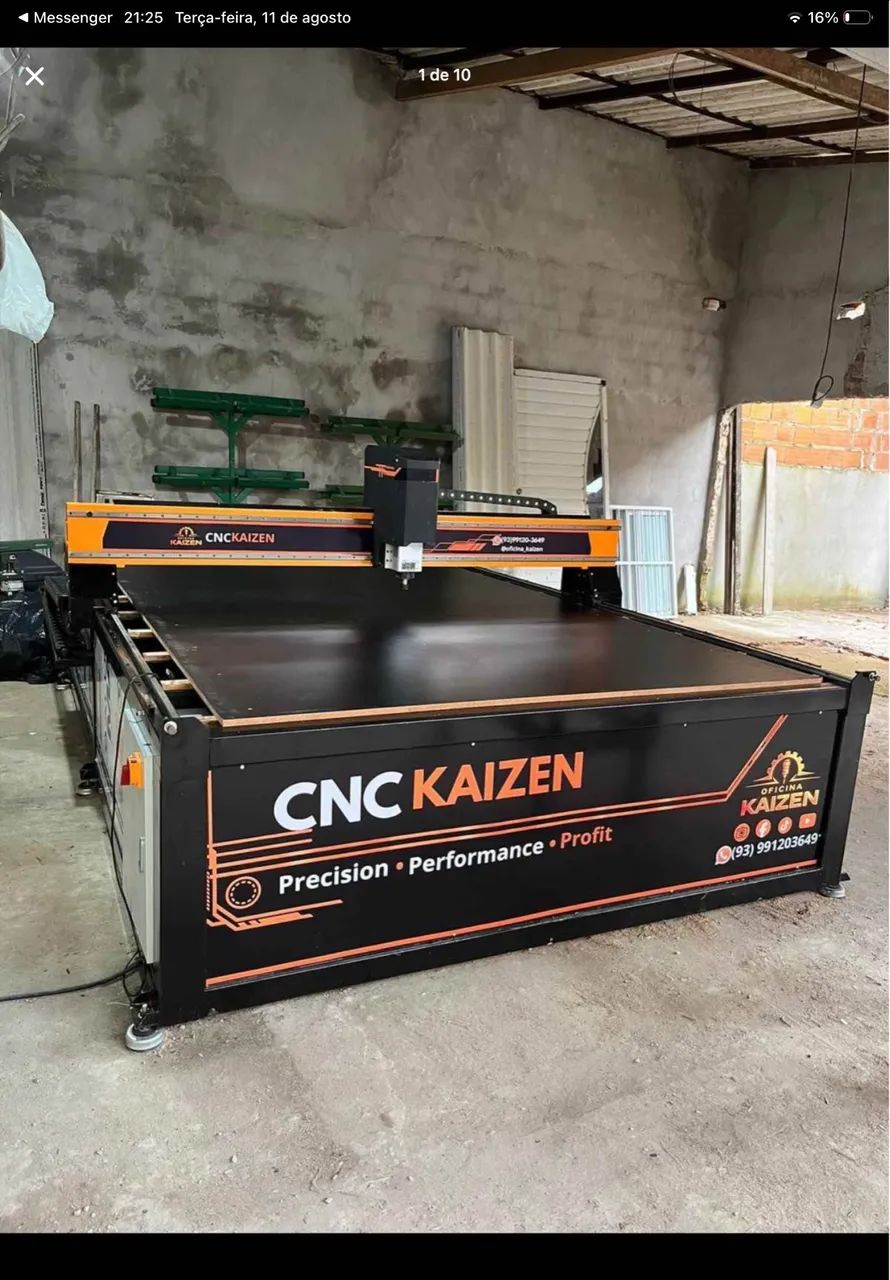 Router cnc 3x2 Em perfeito estado  Sujeito a todos os testes - Foto 3