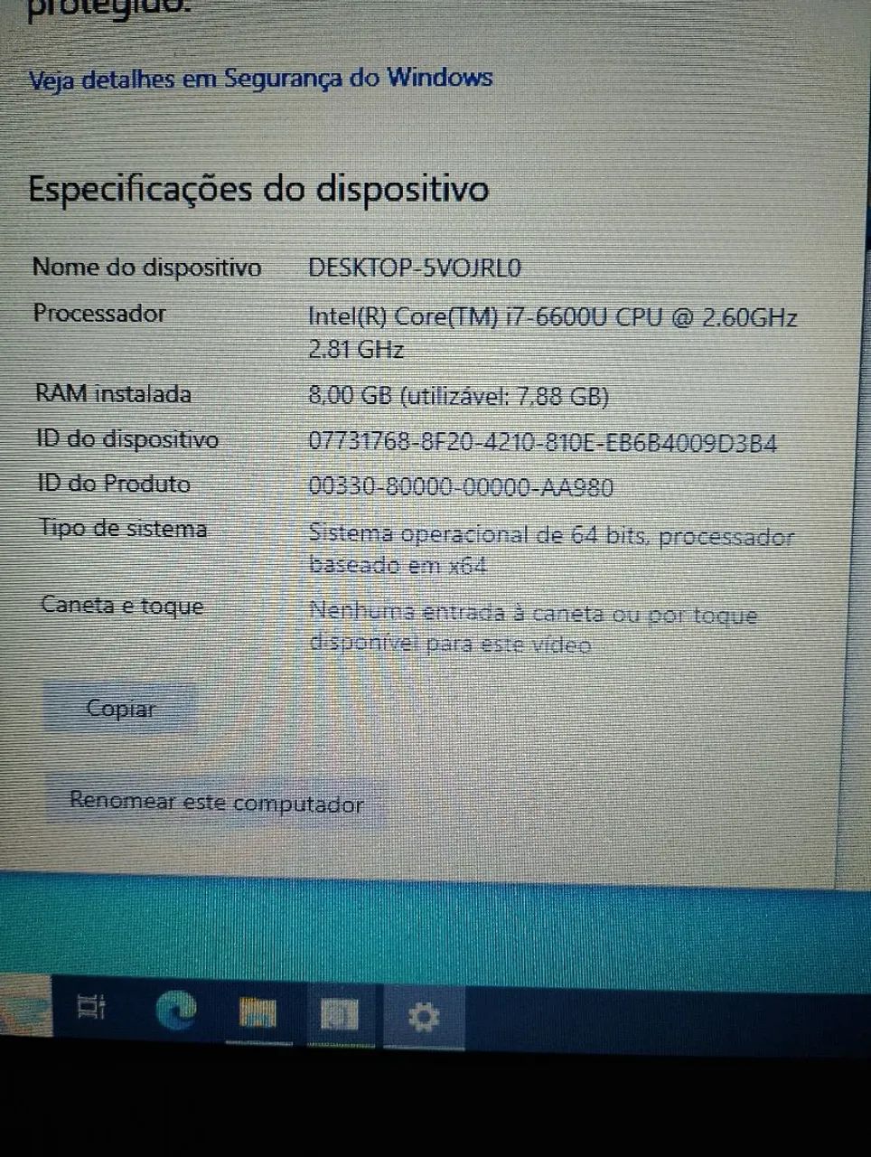 Notebook probook Hp i7 sexta barato  - Foto 3