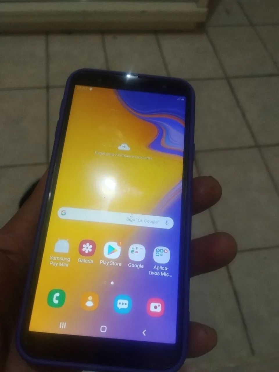 J4 plus 32 gb roxo - Foto 4