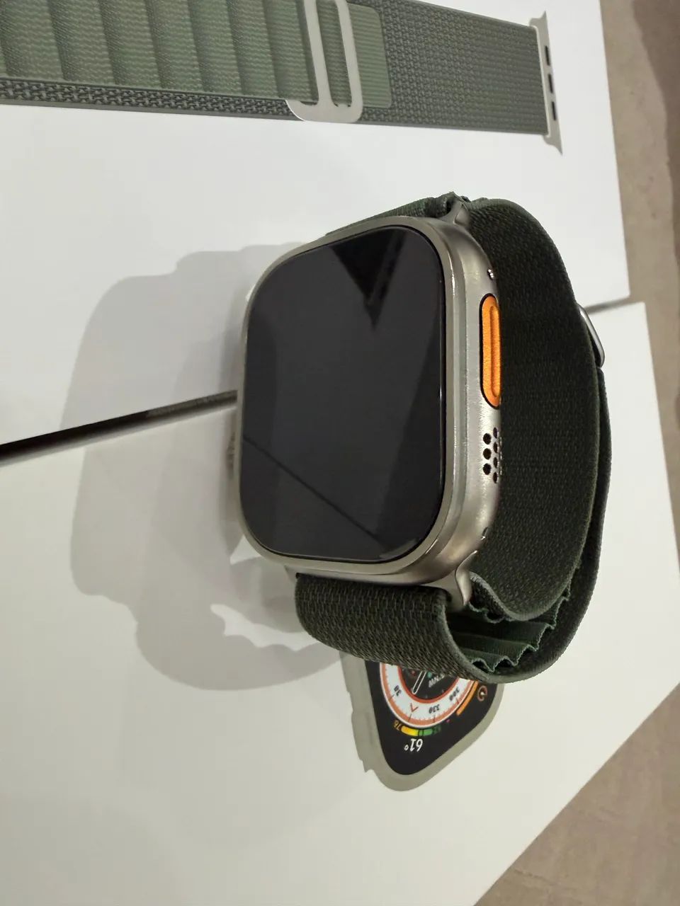 Vendo Apple Watch Ultra 1 + 4 pulseiras extras e protetor  - Foto 5
