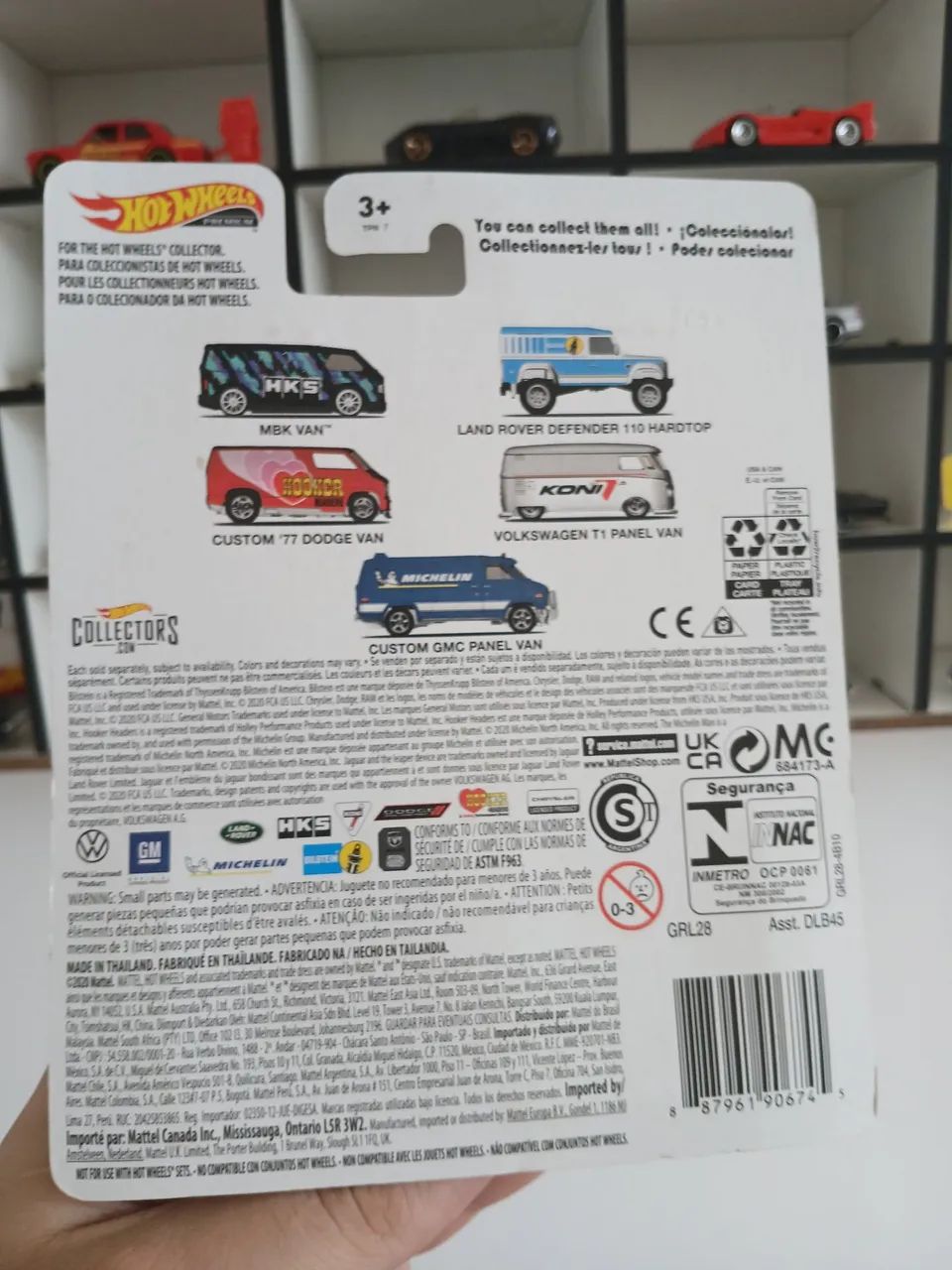 HOTWHEELS - VOLKSWAGEN T1 PANEL BUS 65576075805441122